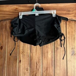 Joe Boxer size XL bikini swim shorts side cinch tie cheeky coverage